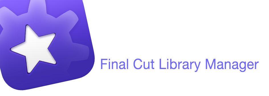 Final Cut Library Manager